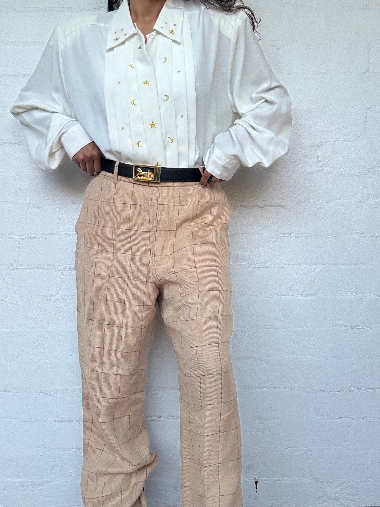 Polo Ralph Lauren Plaid Straight-Leg Trousers