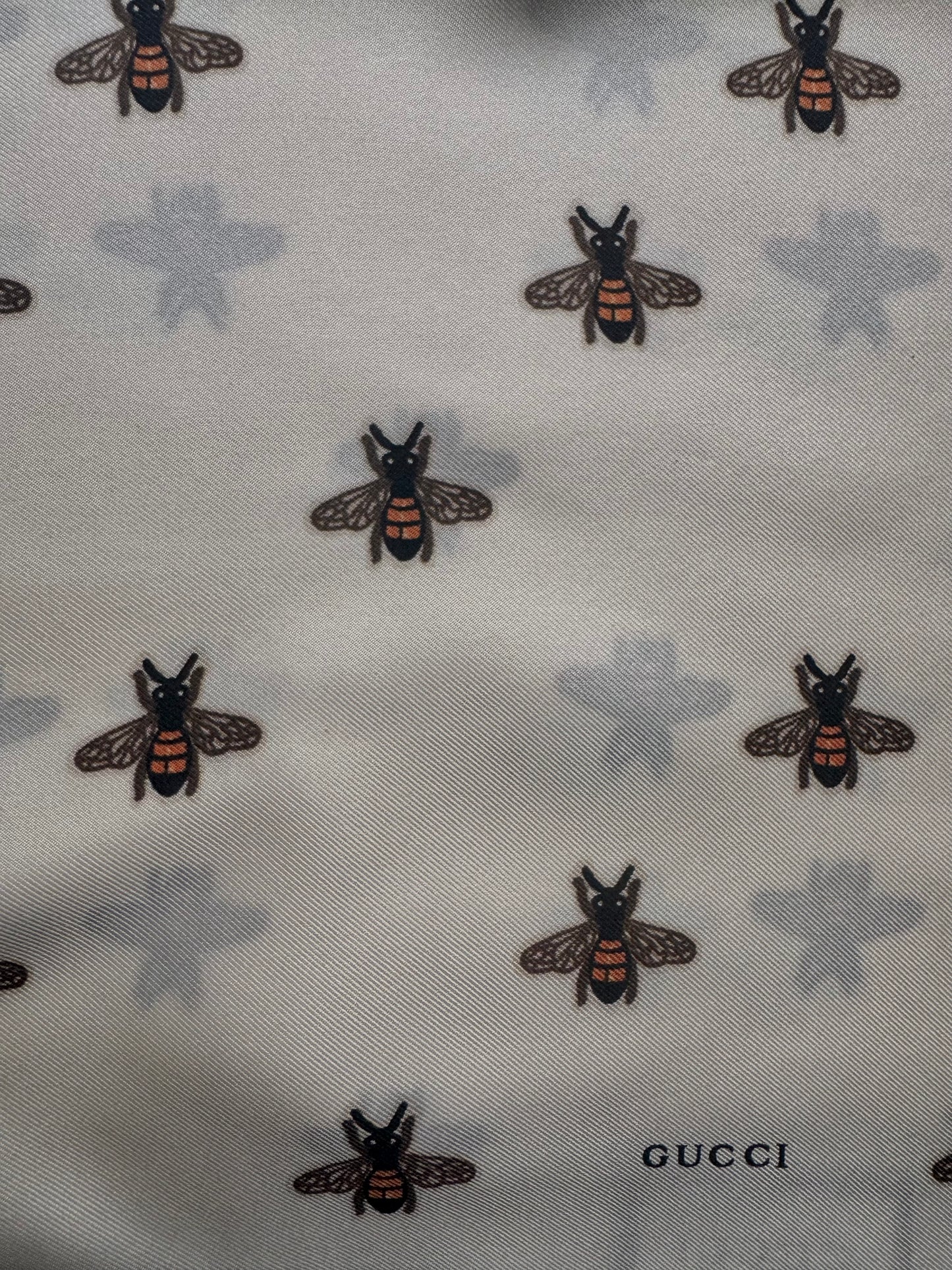 Rare Find Gucci Bee Scarf