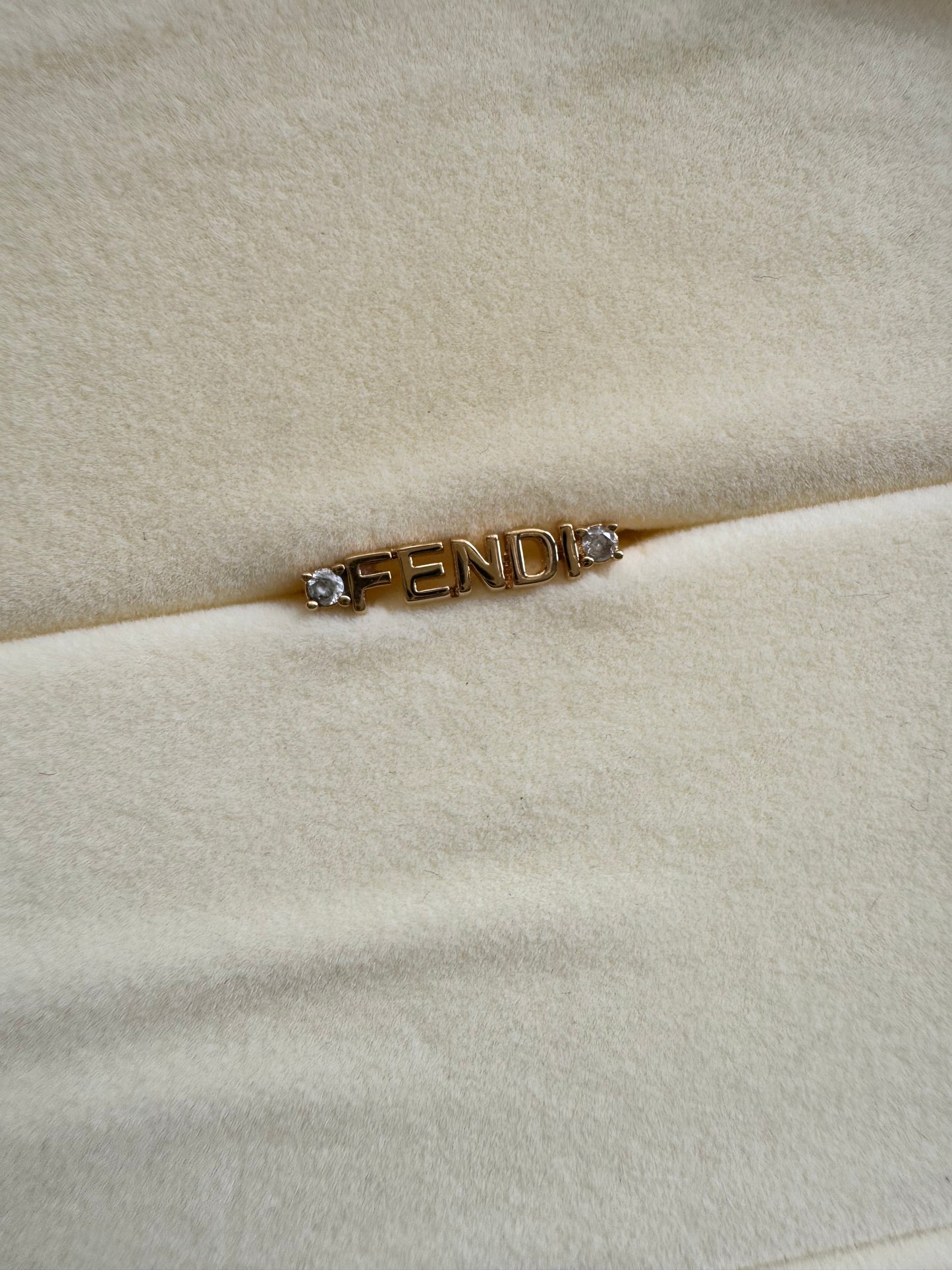 Fendi Women's Signature Ring BNWT