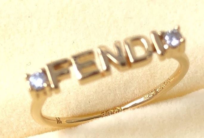 Fendi Women's Signature Ring BNWT