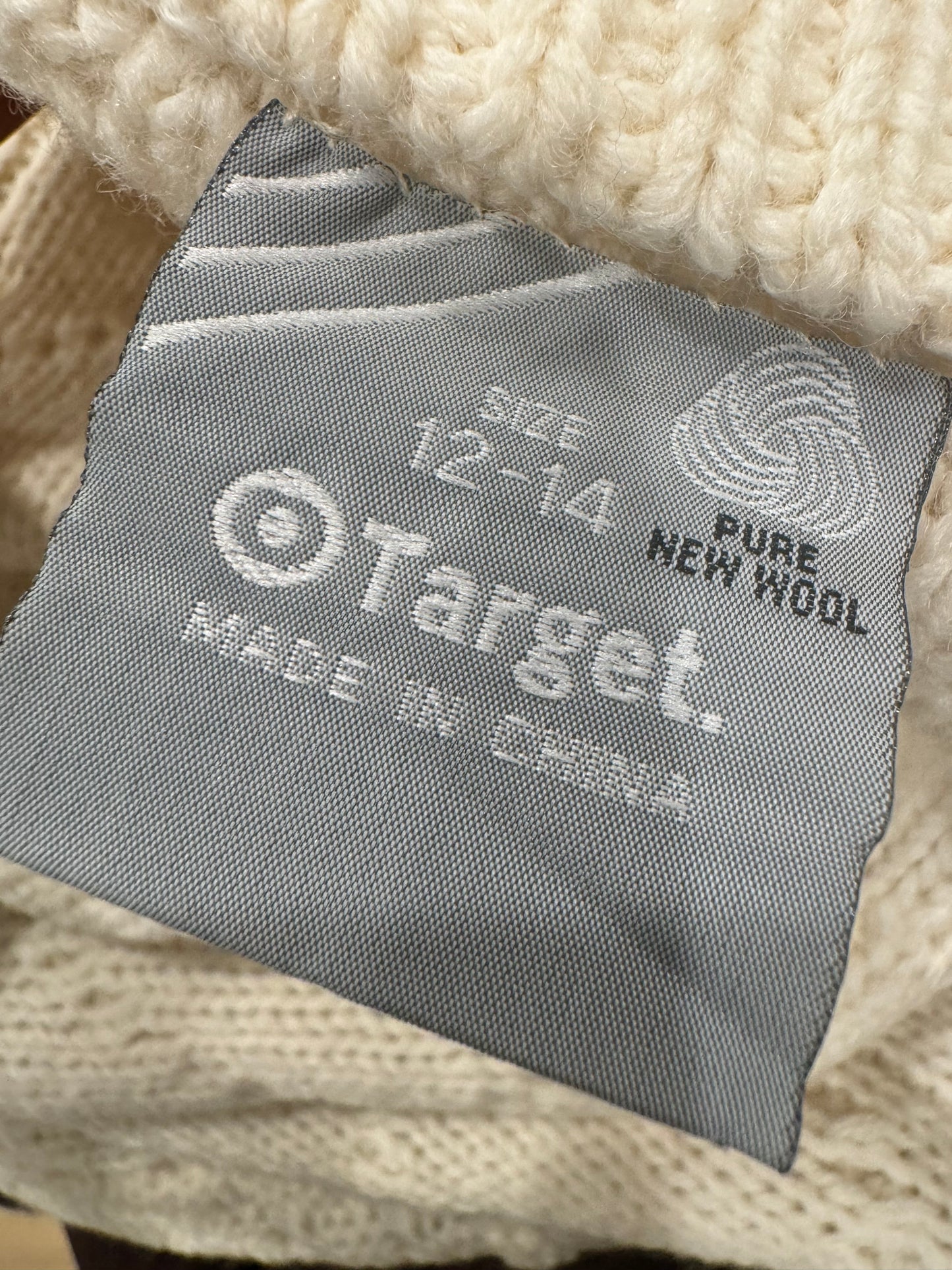 Vintage Target Wool Jumper