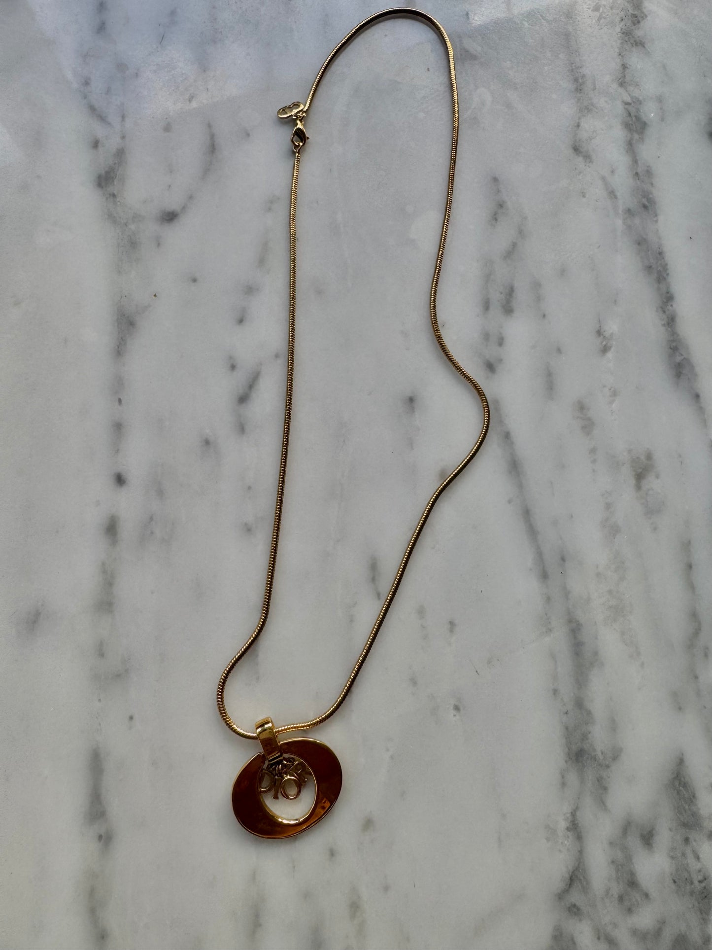 Rare Vintage Dior Gold Necklace