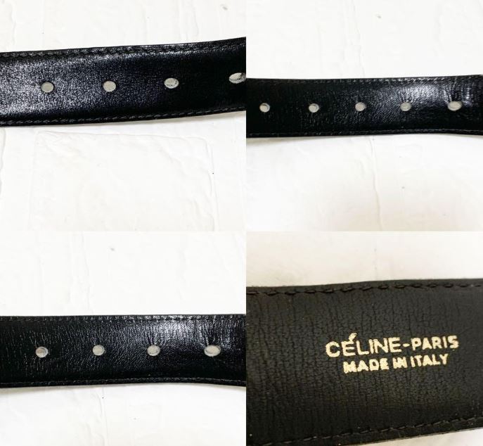 Vintage CELINE Carriage Studded Belt