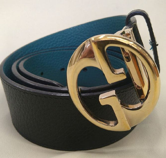 Vintage GUCCI Interlocking Leather Belt