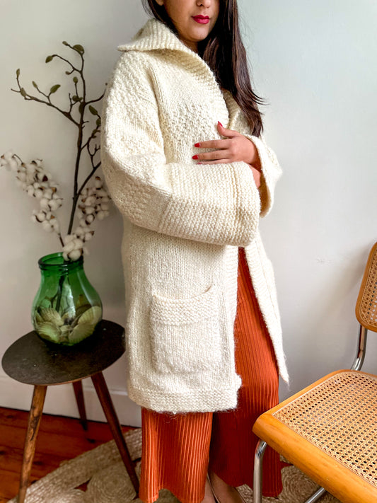 Handmade Wool Cardigan