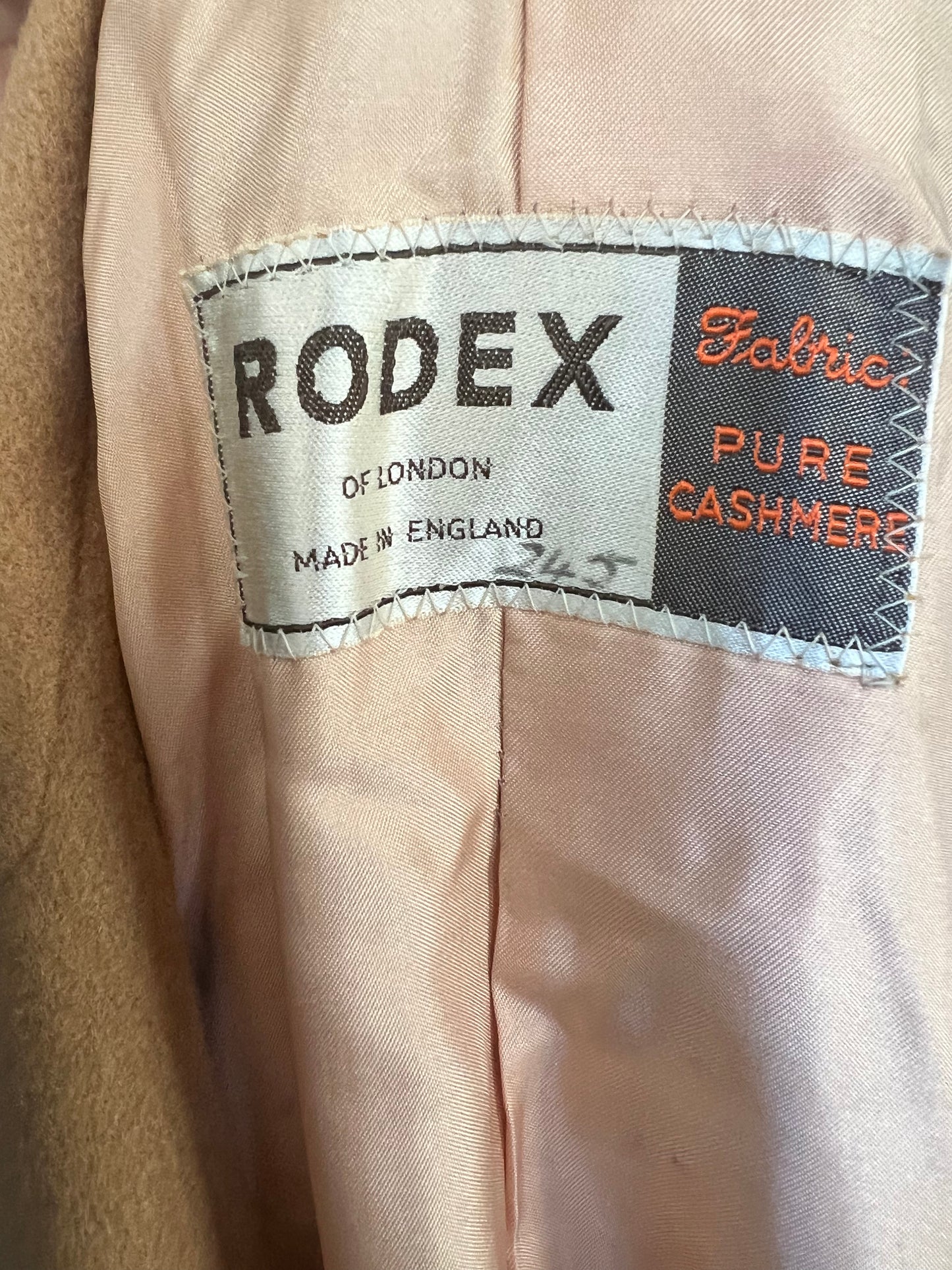 Vintage Pure Cashmere Coat