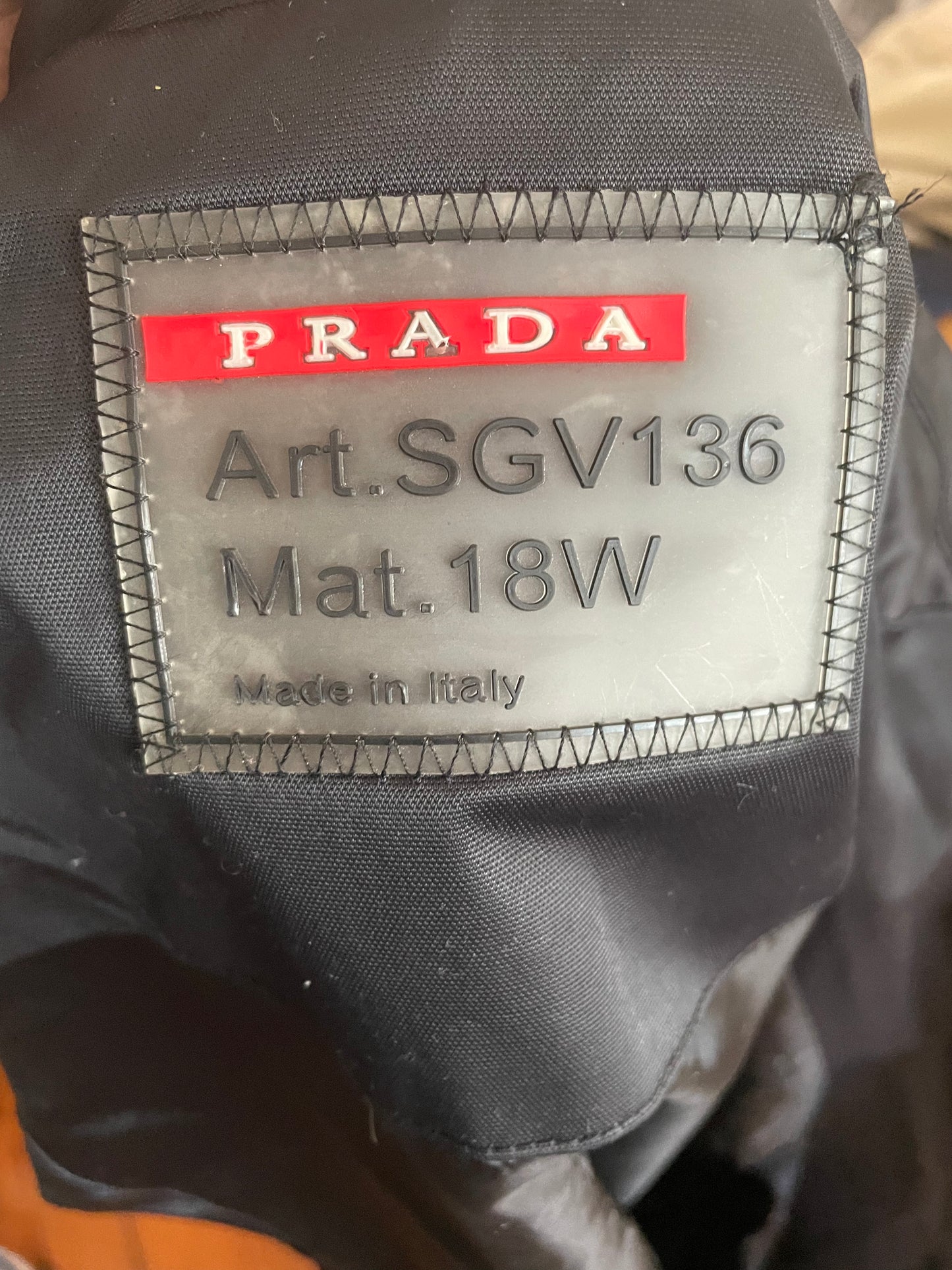 Black Prada Trench Coat